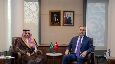 Bakan Fidan Suudi mevkidaşıyla görüştü