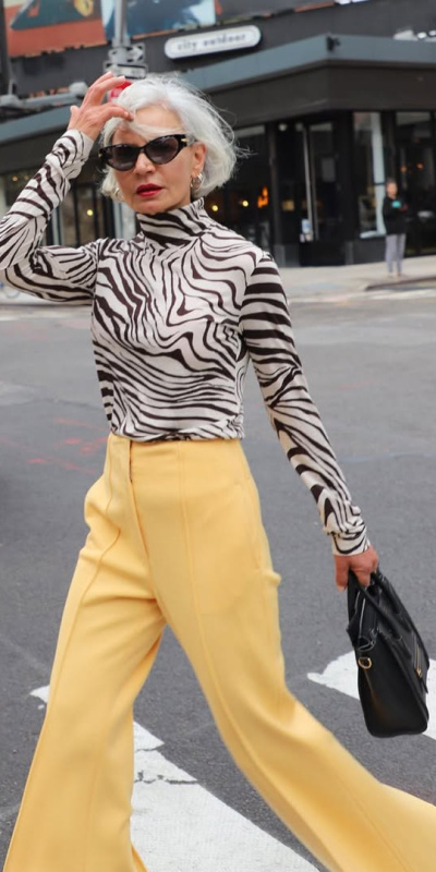 Gözalıcı stil: Zebra deseni