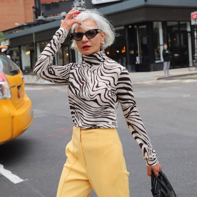 Gözalıcı stil: Zebra deseni