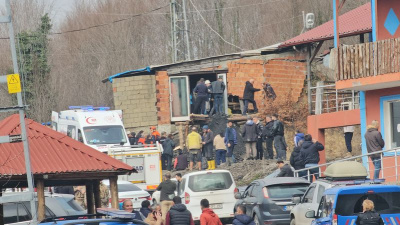 Zonguldak'ta maden ocağında göçük