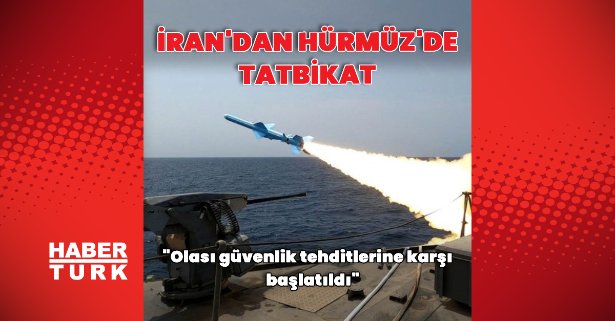 İran, Hürmüz'de tatbikat başlattı