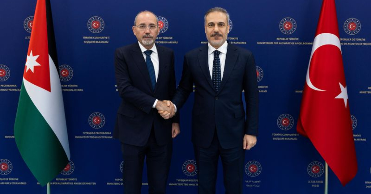 Bakan Fidan, Ürdünlü mevkidaşı ile görüştü