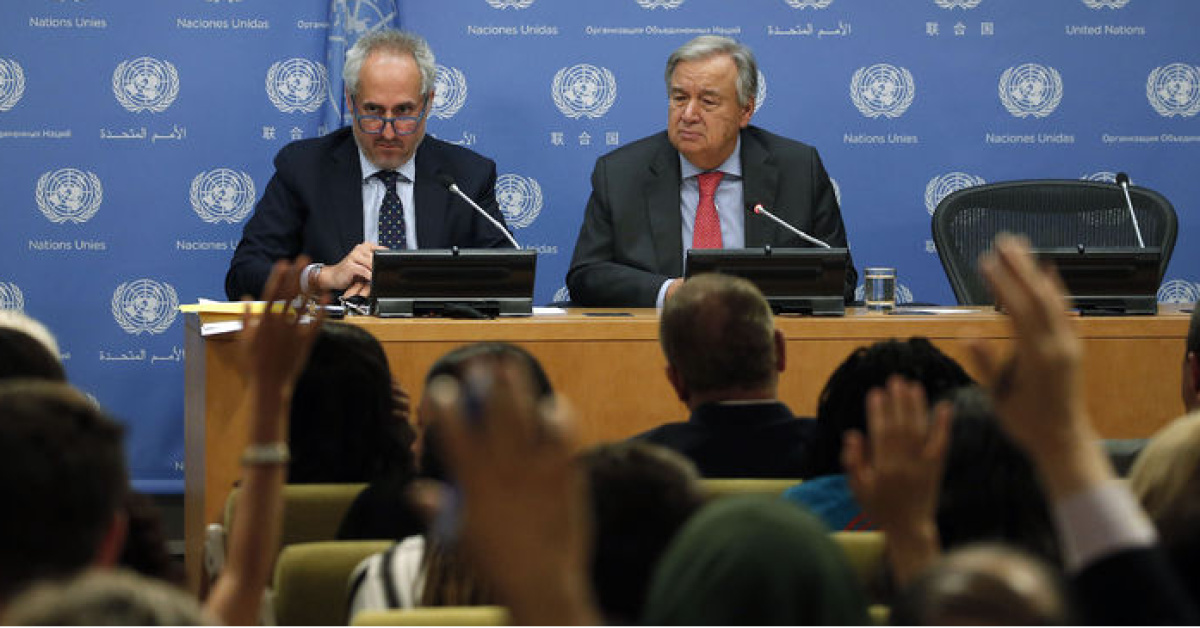 Guterres'ten İsrail'e kınama