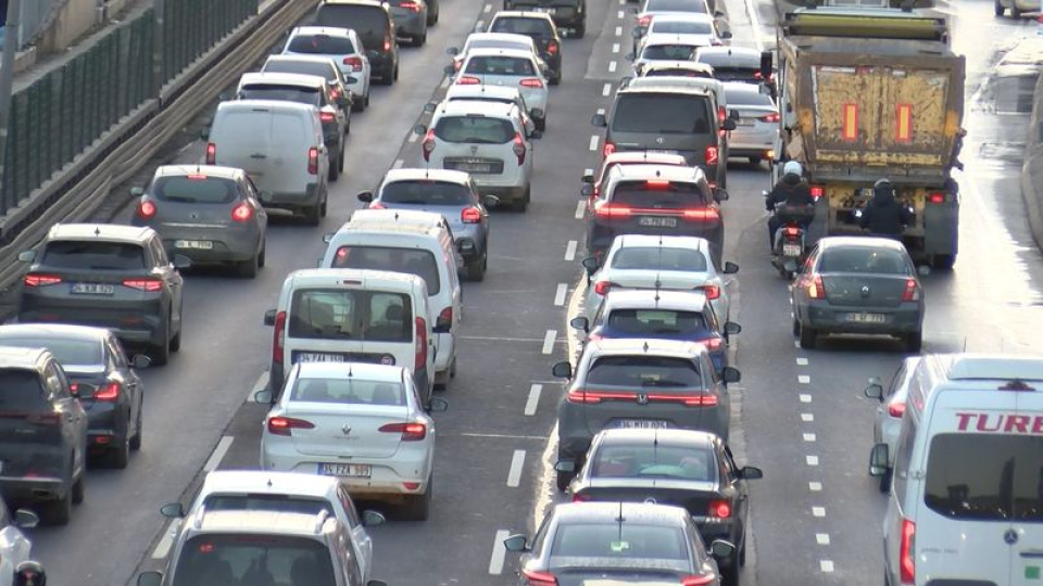 Anadolu Yakası'nda trafik yüzde 90!