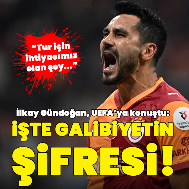 İlkay Gündoğan'dan Juventus sözleri!