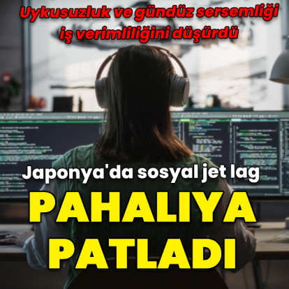 Japonya'da sosyal jet lag pahalıya patladı