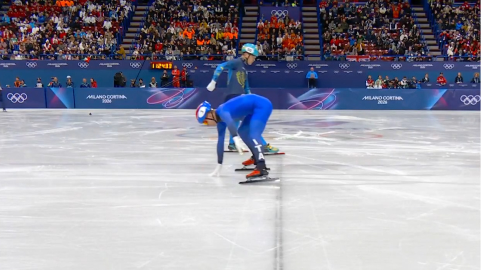 Foto finiş görüntüsü viral oldu!