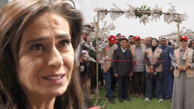 "Yıldız Tilbe Çadır Kenti"nin açılışı yapıldı