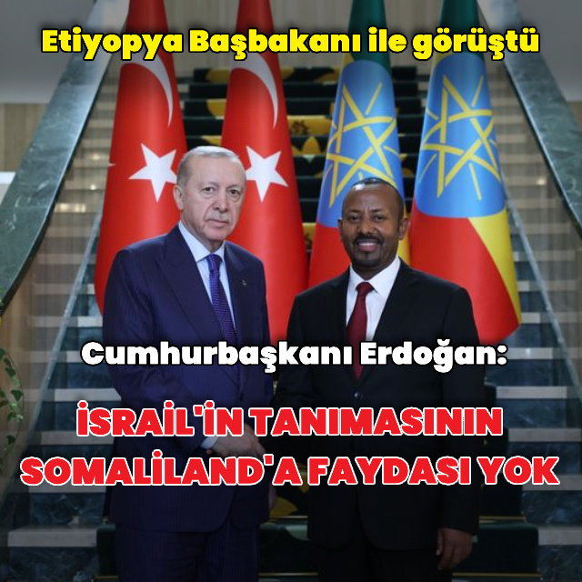 Cumhurbaşkanı Erdoğan Etiyopya'da
