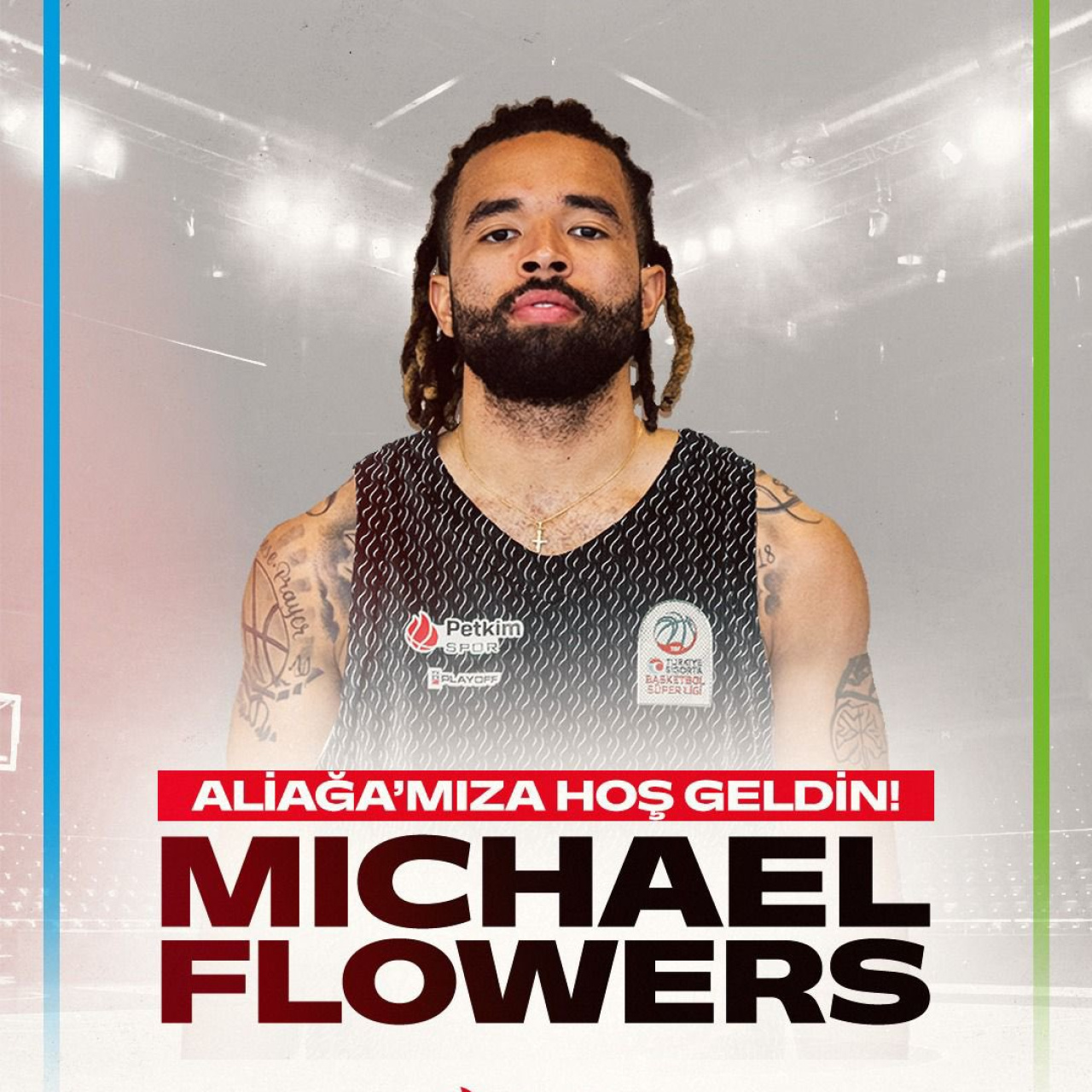Aliağa Petkimspor, Michael Flowers'la anlaştı!