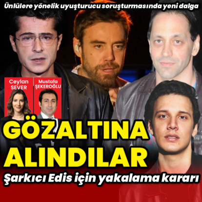 Ünlülere uyuşturucu operasyonu: 19 gözaltı