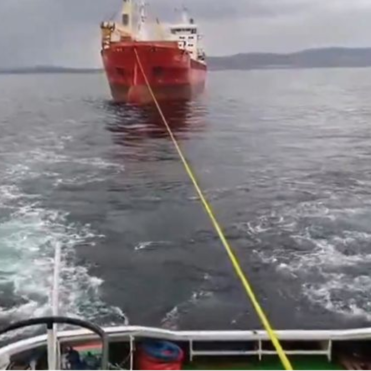 Çanakkale’de gemi arızası