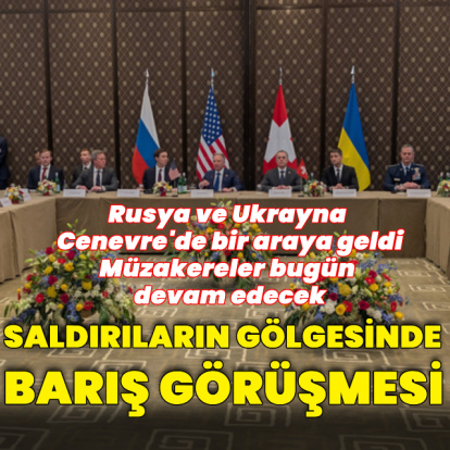 Cenevre'de Rusya-Ukrayna görüşmesi