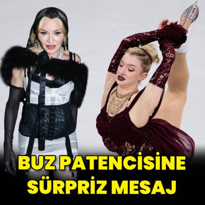 Madonna'dan sürpriz mesaj