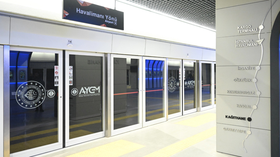 İstanbul Havalimanı metrosunda yeni rekor