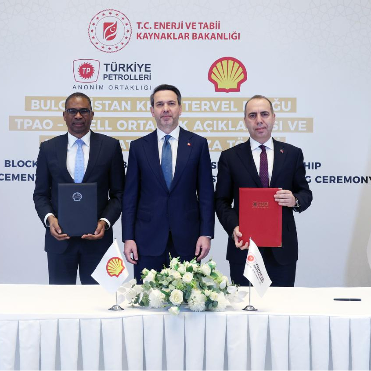 TPAO ile Shell arasında ortaklık anlaşması