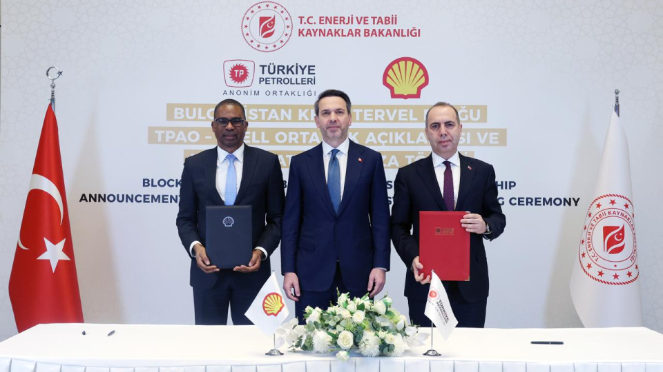 TPAO ile Shell arasında ortaklık anlaşması