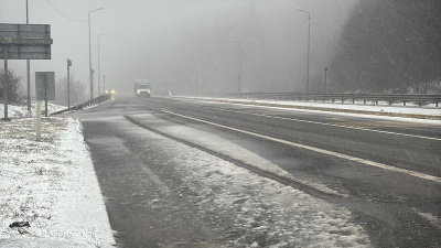 Bolu Dağı beyaza büründü