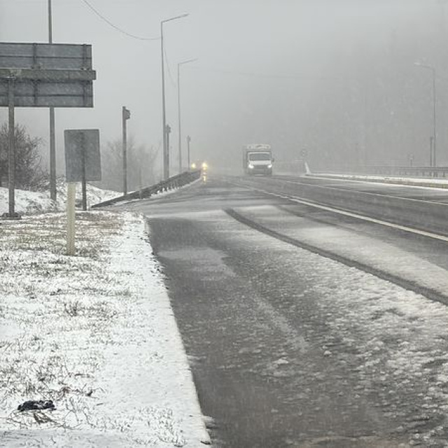 Bolu Dağı beyaza büründü