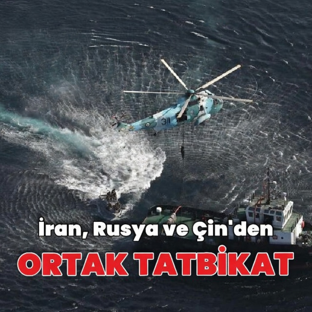 İran, Çin ve Rusya askeri tatbikat yapacak