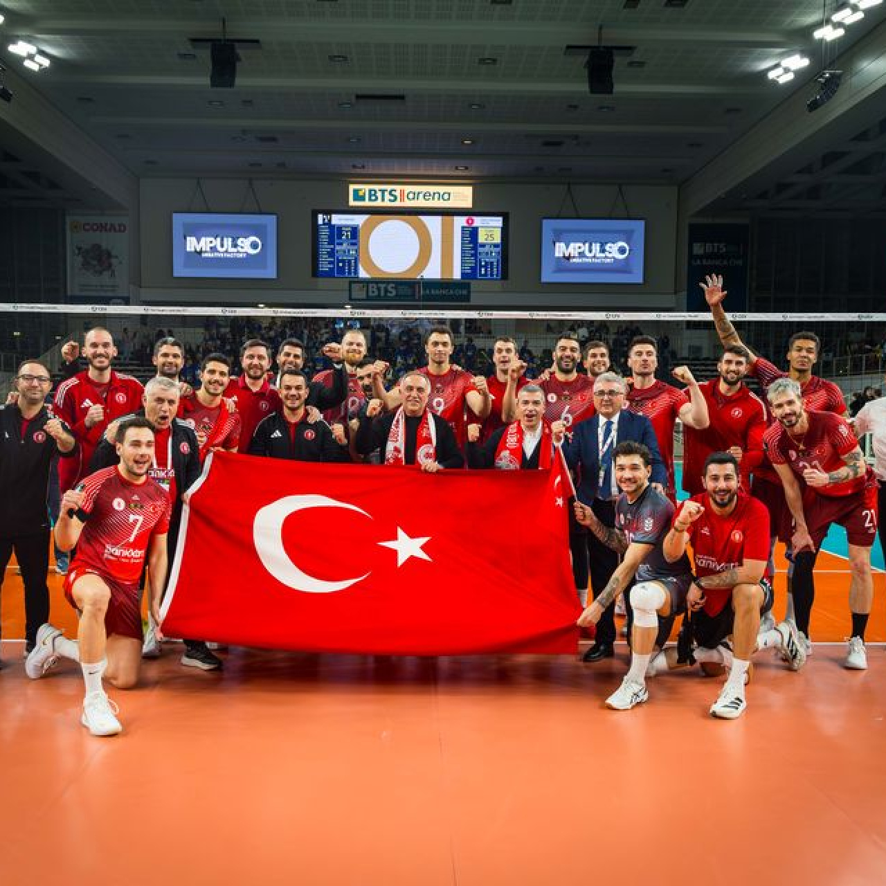 Ziraat Bankkart, 6'da 6'yla çeyrek finalde!