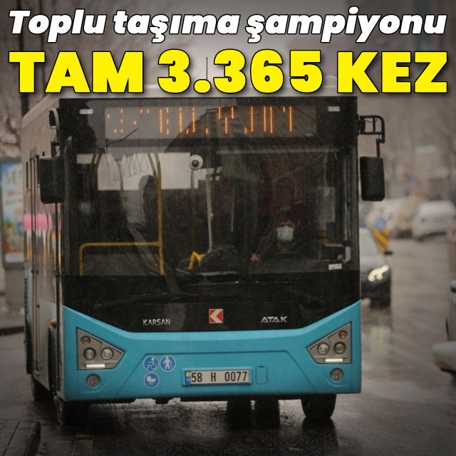 2025'in "Toplu Taşıma Şampiyonu" belli oldu