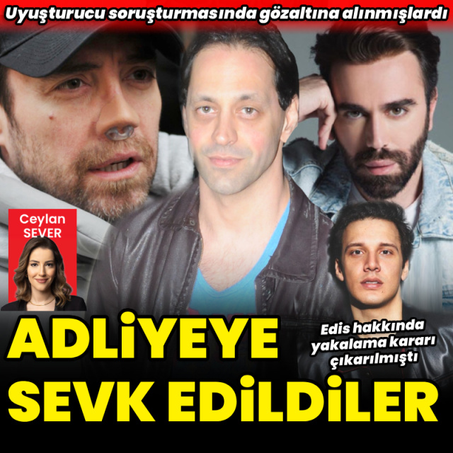 Adliyeye sevk edildiler