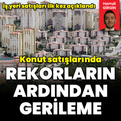 Konut satışlarında hafif gerileme