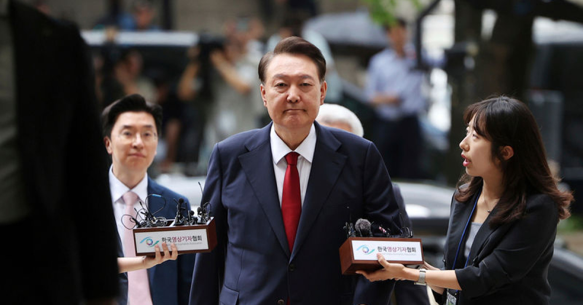 Eski Güney Kore Devlet Başkanı Yoon'a müebbet hapis