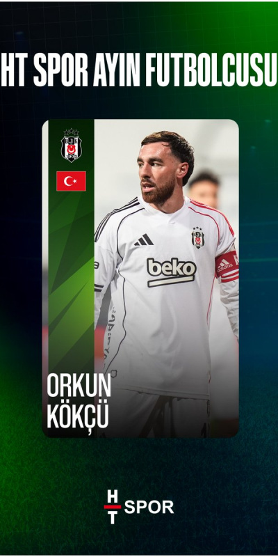 HT Spor Ocak ayının oyuncusu Orkun Kökçü!
