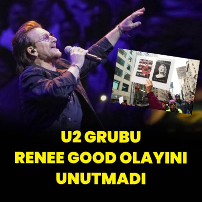 U2'dan politik mesajlı şarkı