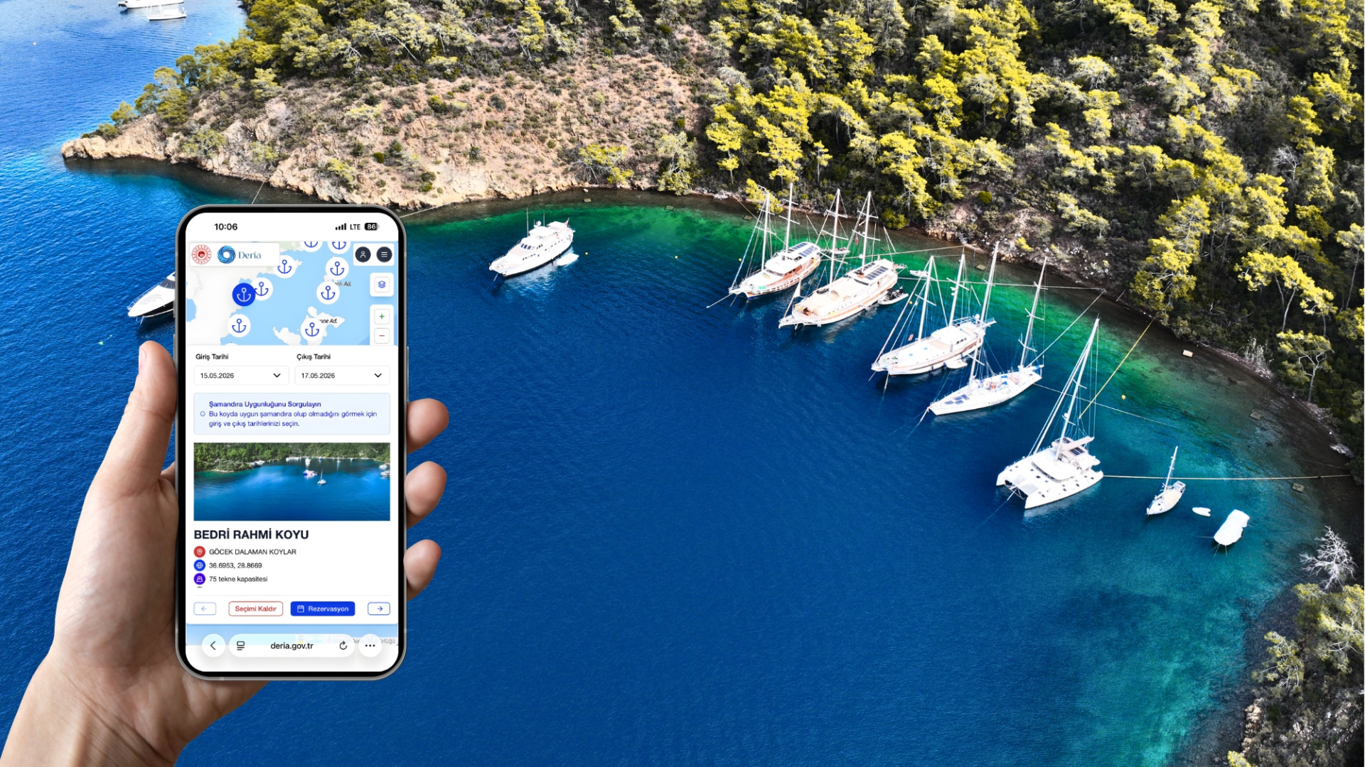 Göcek'te Deniz Ekosistemi DERİA Sistemi ile Koruma Altına Alınıyor