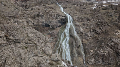 Karların erimesiyle yeniden canlandı