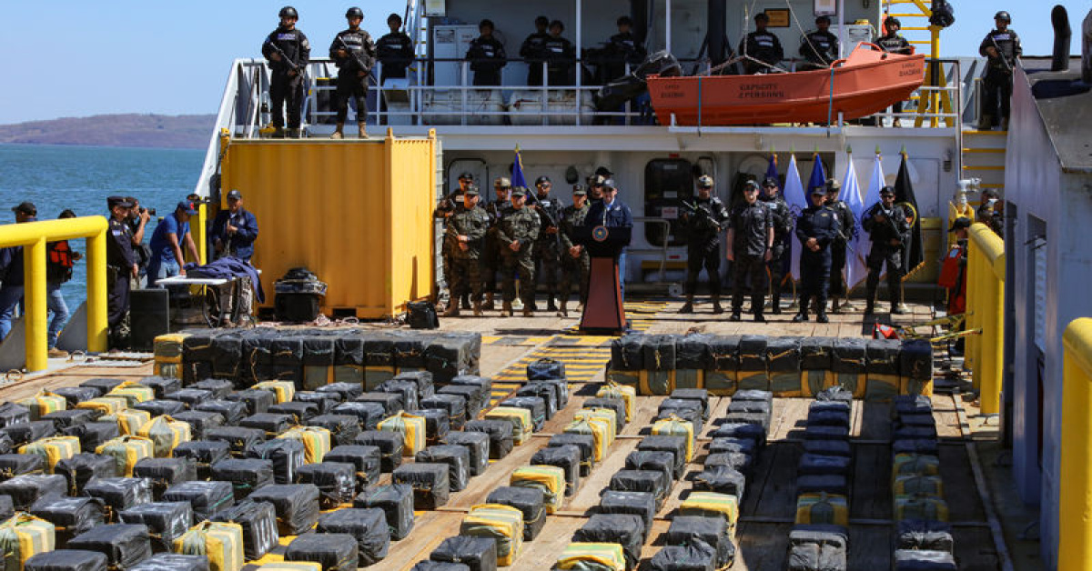 El Salvador'da 6,6 ton kokain ele geçirildi