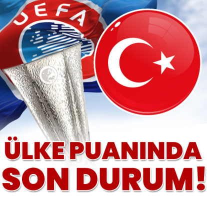 İşte ülke puanında son durum!