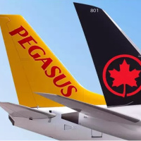 Pegasus ile Air Canada'dan işbirliği