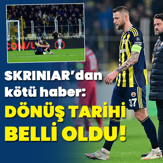 Skriniar'dan F.Bahçe'ye kötü haber!
