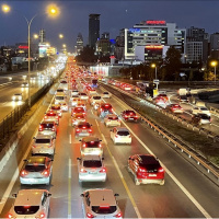 İstanbul'da trafik yüzde 85'i buldu