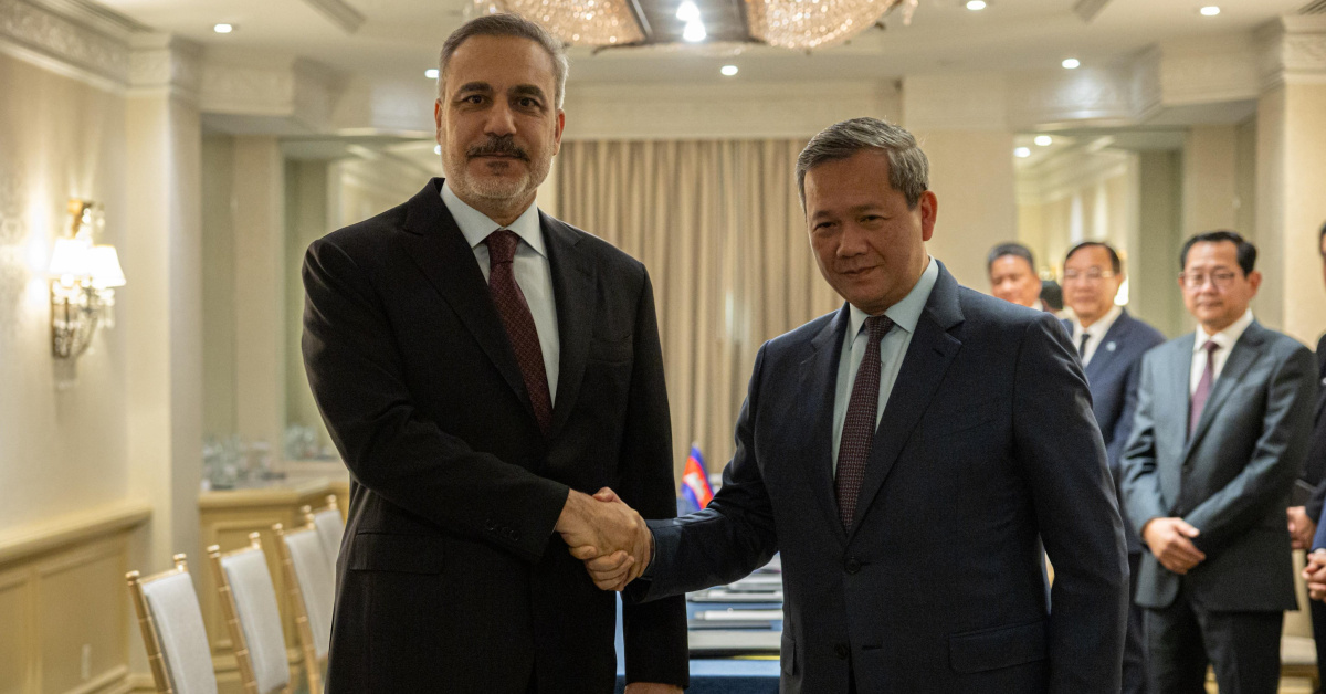 Bakan Fidan, Kamboçya Başbakanı ile görüştü