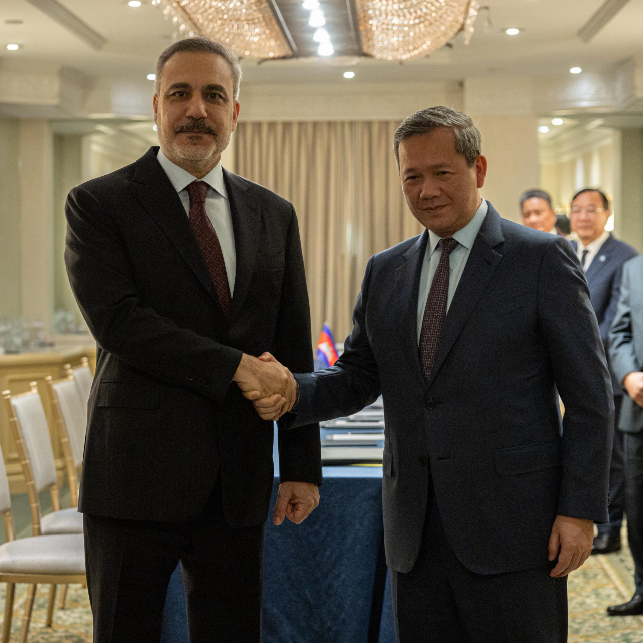 Bakan Fidan, Kamboçya Başbakanı ile görüştü