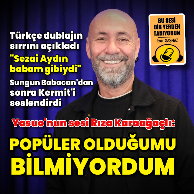 Rıza Karaağaçlı: Popüler olduğumu bilmiyordum