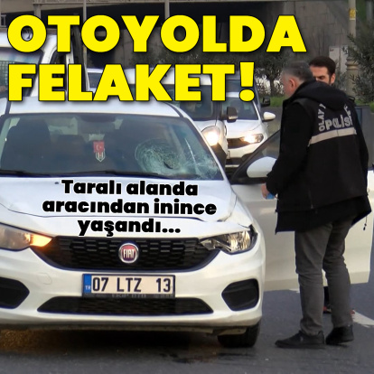 Önce araba sonra cip çarptı! 1 ölü