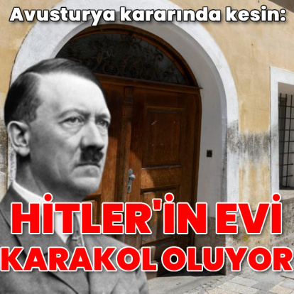 Hitler'in doğduğu ev polis karakolu oluyor
