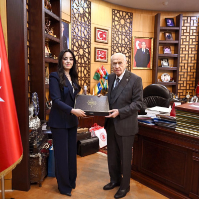 "Eserlerle Devlet Bahçeli" kitabı yayımlandı