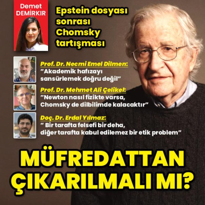 Epstein dosyası sonrası Chomsky tartışması! Müfredattan çıkarılmalı mı?