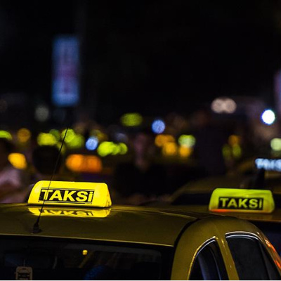 Korsan taksiye dev ceza