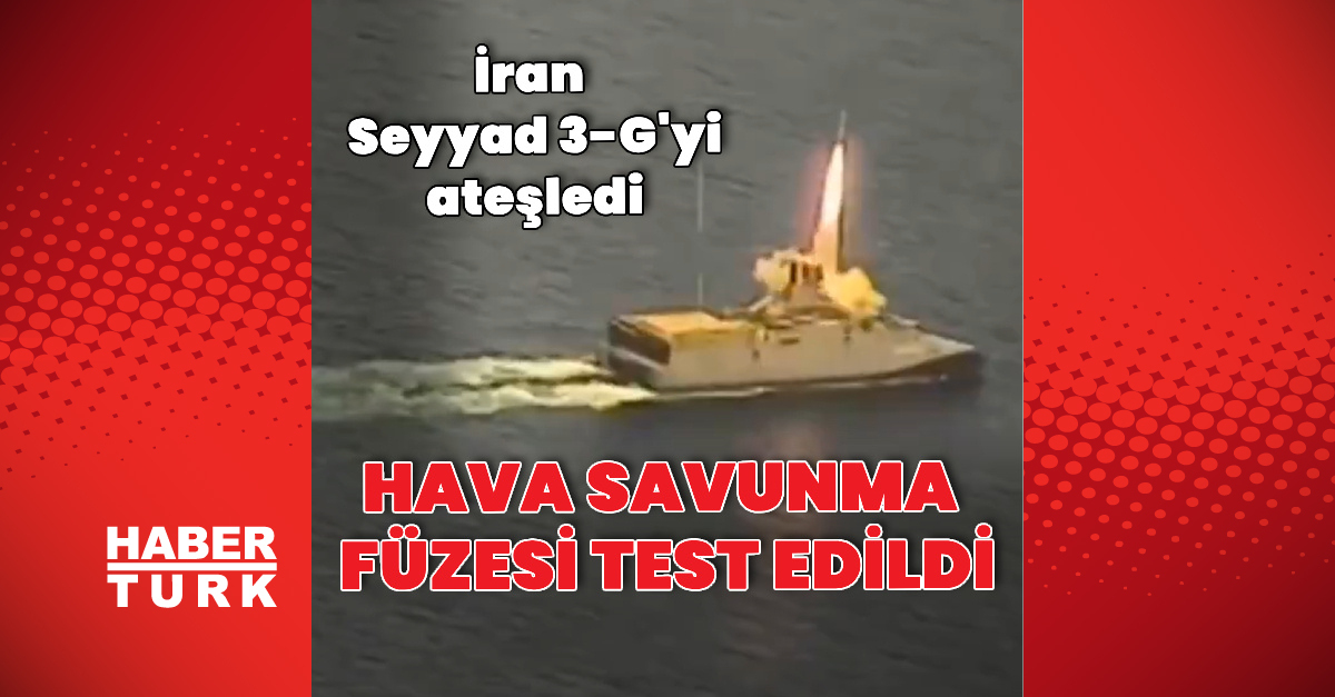 İran Seyyad 3-G’yi ilk kez denedi