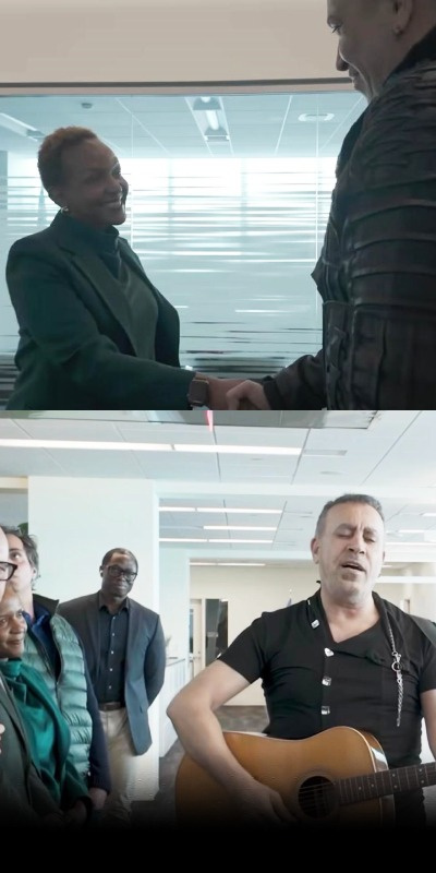 BM ile el sıkıştı