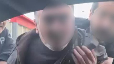 Araçtan inen sürücü ve yolcuya para cezası