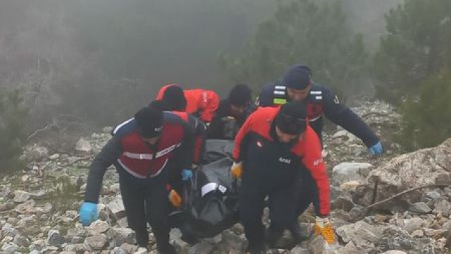 Uçurumda cansız beden bulundu